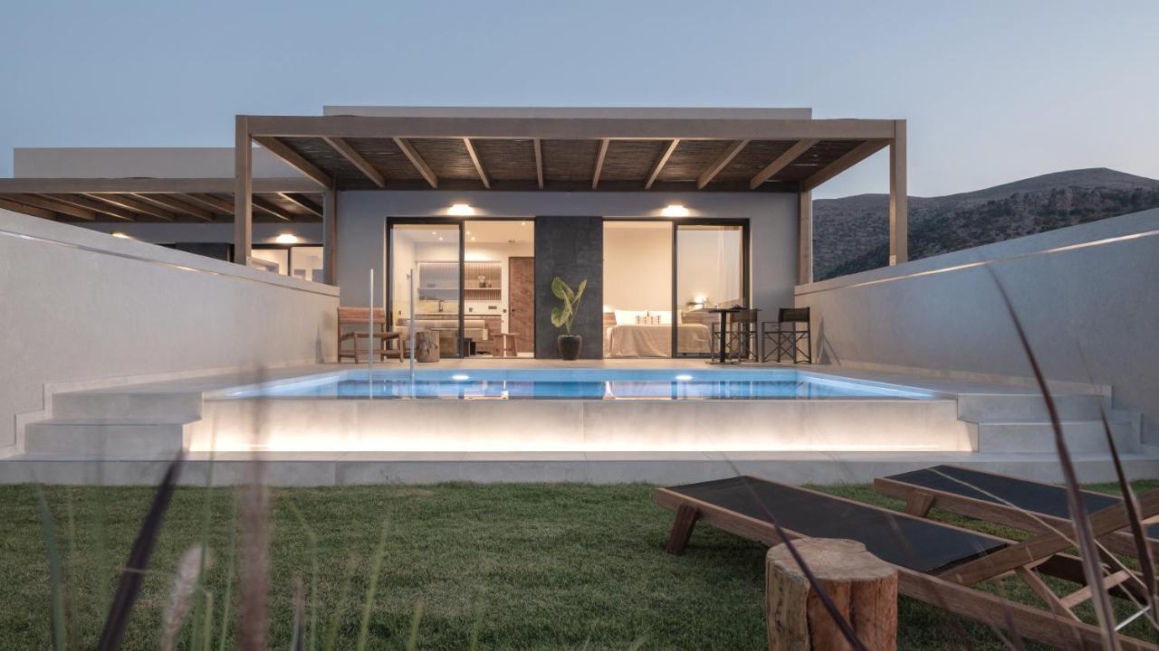 Aku Suites With Private Pools Stalida Екстериор снимка