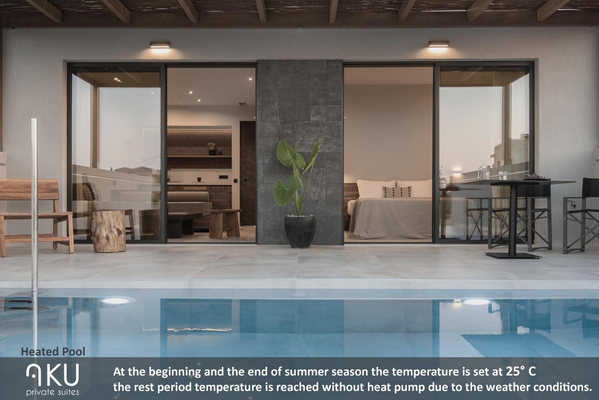 Aku Suites With Private Pools Stalida Екстериор снимка