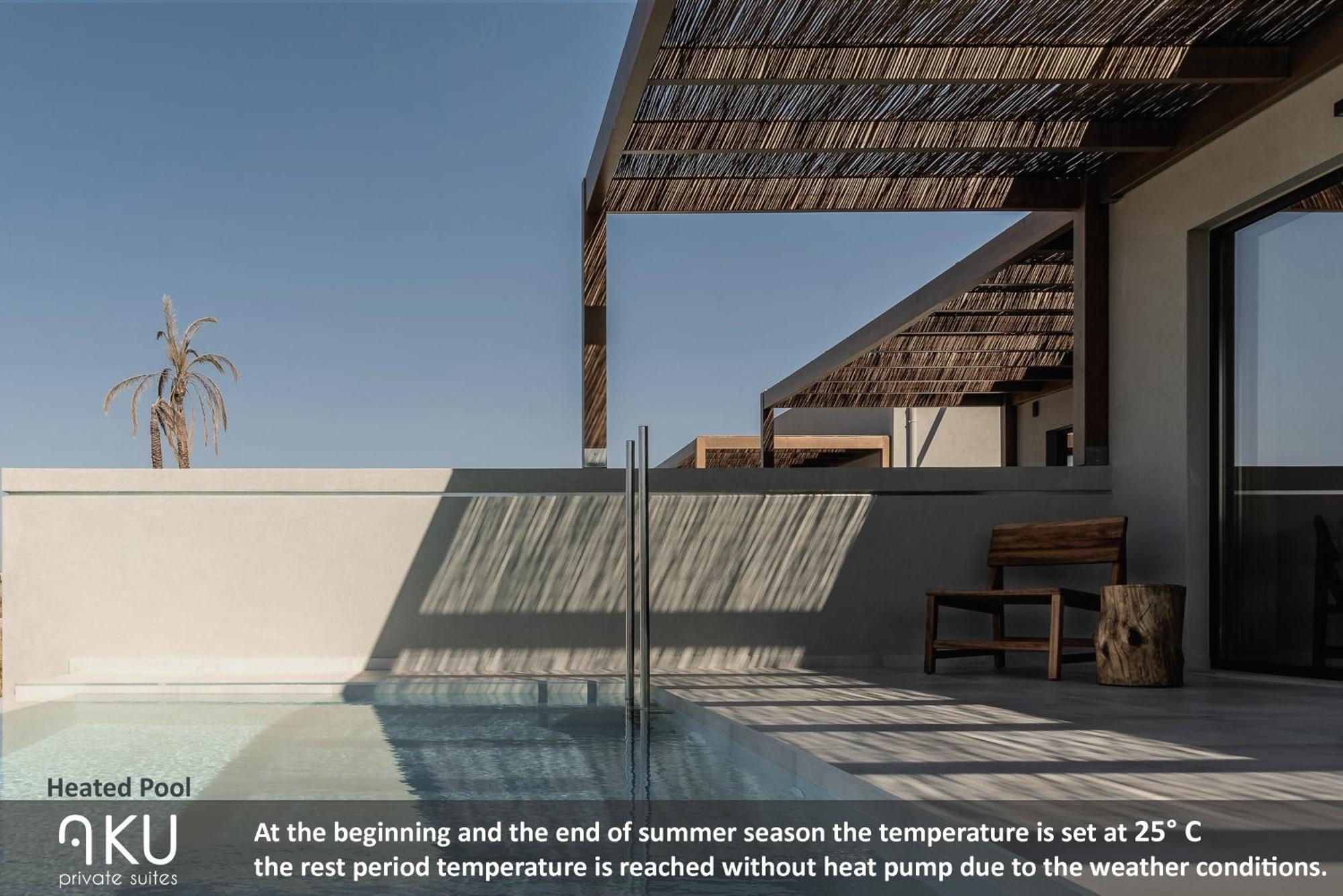 Aku Suites With Private Pools Stalida Стая снимка